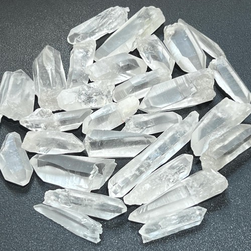 Lemurian clear quartz crystal - lemurian,
