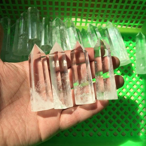 4pcs natural clear quartz - 4pcs,