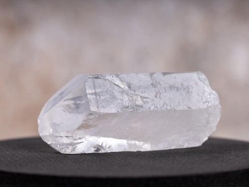 Clear quartz point raw - quartz,