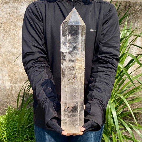 17lb natural clear crystal - 6.17lb,