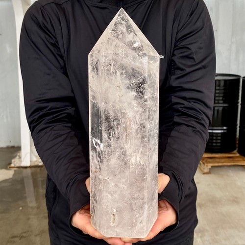 53lb natural clear crystal - clear,