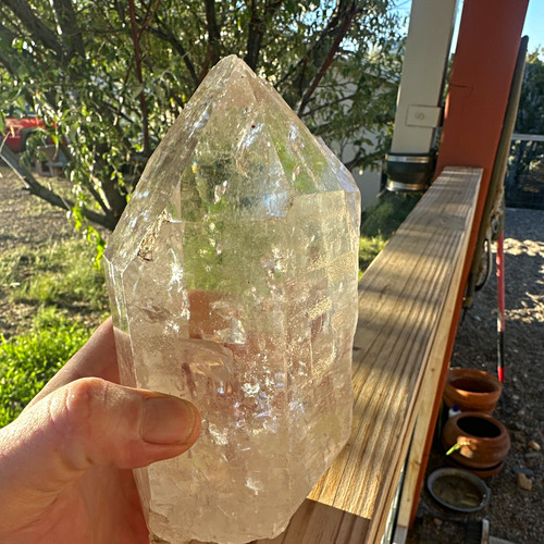 Large clear quartz - large,